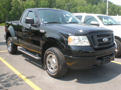 ford f 150 2007 black pickup truck flareside fx4 gasoline 8 cylinders 4 wheel drive automatic with overdrive 13502