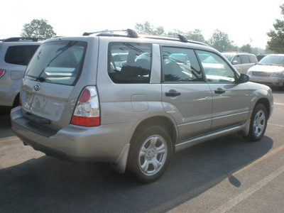 subaru forester 2007 silver suv 2 5 x gasoline 4 cylinders all whee drive automatic 13502