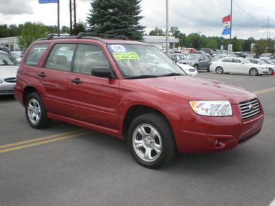 subaru forester 2006 red suv gasoline 4 cylinders all whee drive automatic 13502