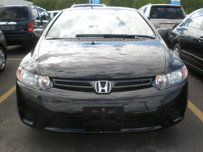 honda civic 2007 black coupe lx gasoline 4 cylinders front wheel drive automatic 13502