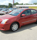 nissan sentra 2010 red sedan s gasoline 4 cylinders front wheel drive automatic 55391