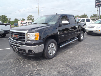 gmc sierra 1500 2011 black sle flex fuel 8 cylinders 2 wheel drive automatic with overdrive 28557