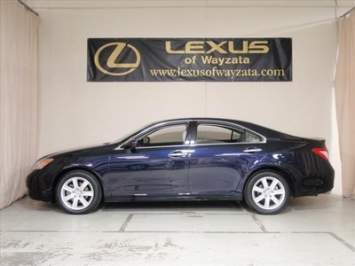 lexus es 350 2009 dk  blue sedan navi gasoline 6 cylinders front wheel drive automatic 55391