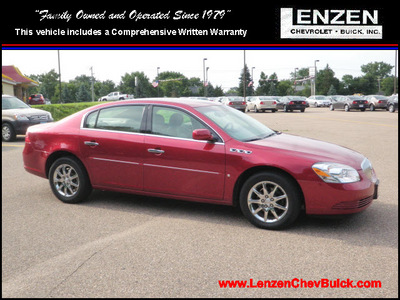 buick lucerne 2008 dk  red sedan cxl gasoline 6 cylinders front wheel drive automatic 55318