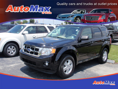 ford escape 2010 black suv xlt flex fuel 6 cylinders front wheel drive automatic 34474
