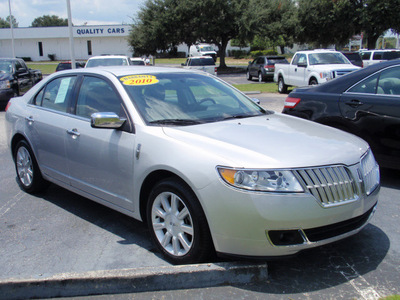 lincoln mkz 2010 silver sedan gasoline 6 cylinders front wheel drive automatic 34474