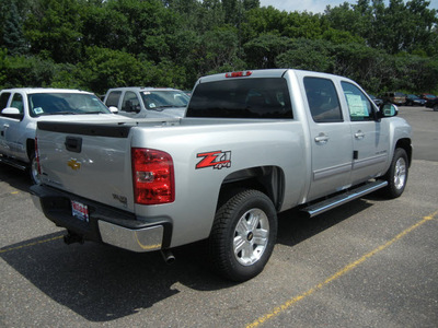 chevrolet silverado 1500 2011 silver lt flex fuel 8 cylinders 4 wheel drive automatic with overdrive 55391