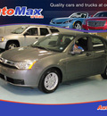 ford focus 2010 gray sedan se gasoline 4 cylinders front wheel drive automatic 34474