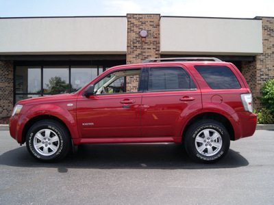 mercury mariner 2008 red suv v6 gasoline 6 cylinders all whee drive automatic 60098