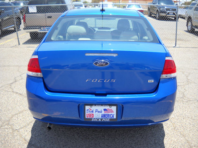 ford focus 2010 blue sedan se gasoline 4 cylinders front wheel drive automatic 79925