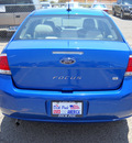 ford focus 2010 blue sedan se gasoline 4 cylinders front wheel drive automatic 79925