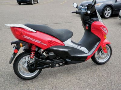 extreme x treme scooter 2009 red 5000 li electric not specified 56001