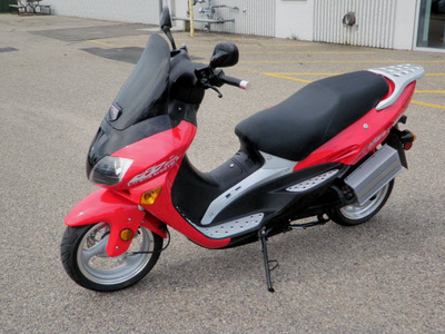 extreme x treme scooter 2009 red 5000 li electric not specified 56001