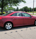 pontiac g6 2010 red sedan flex fuel 4 cylinders front wheel drive automatic 55318