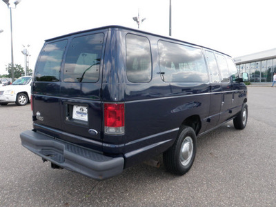 ford econoline cargo 2004 blue van e350 sd 6dr gasoline 10 cylinders rear wheel drive automatic with overdrive 56301