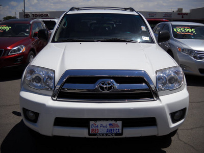 toyota 4runner 2008 white suv gasoline 6 cylinders 4 wheel drive automatic 79925