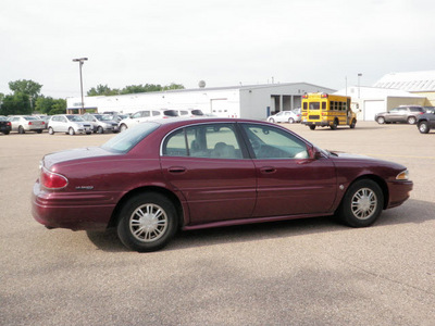 buick lesabre 2002 maroon sedan custom gasoline 6 cylinders front wheel drive automatic with overdrive 55318