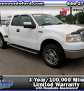 ford f 150 2007 white pickup truck sc xlt 4x4 flareside gasoline 8 cylinders 4 wheel drive automatic 56301