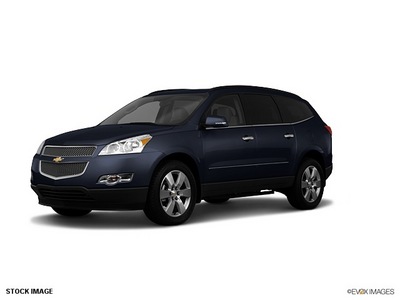 chevrolet traverse 2011 dk  blue suv ltz gasoline 6 cylinders all whee drive automatic 55391