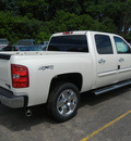 chevrolet silverado 1500 2011 white ltz flex fuel 8 cylinders 4 wheel drive automatic with overdrive 55391