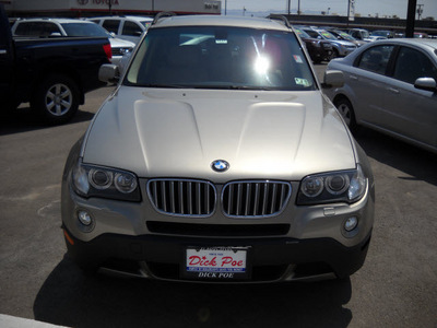 bmw x3 2008 sand suv 3 0si gasoline 6 cylinders all whee drive automatic 79925