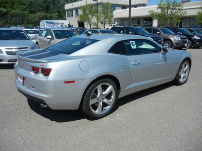 chevrolet camaro 2011 silver coupe lt gasoline 6 cylinders rear wheel drive 6 speed automatic 55391