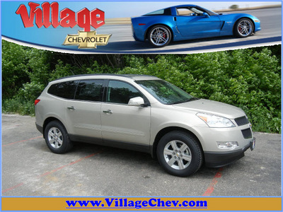 chevrolet traverse 2011 gold suv lt gasoline 6 cylinders all whee drive automatic 55391