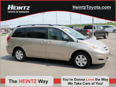 toyota sienna 2006 lt  brown van le gasoline 6 cylinders front wheel drive automatic 56001