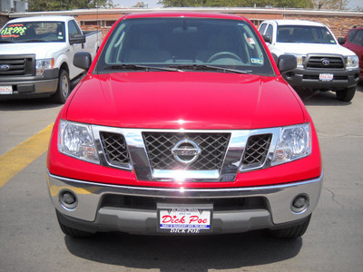 nissan frontier 2010 red gasoline 6 cylinders 2 wheel drive automatic 79925