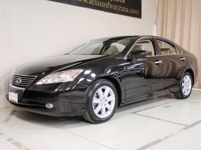 lexus es 350 2008 black sedan 3 5 gasoline 6 cylinders front wheel drive 6 speed automatic 55391