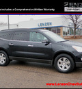 chevrolet traverse 2010 black suv lt awd gasoline 6 cylinders all whee drive automatic 55318