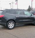 chevrolet traverse 2010 black suv lt awd gasoline 6 cylinders all whee drive automatic 55318