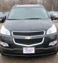 chevrolet traverse 2010 black suv lt awd gasoline 6 cylinders all whee drive automatic 55318