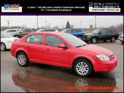 chevrolet cobalt 2010 red sedan lt gasoline 4 cylinders front wheel drive automatic 55318