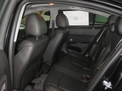chevrolet cruze 2011 black sedan ltz gasoline 4 cylinders front wheel drive automatic 55391