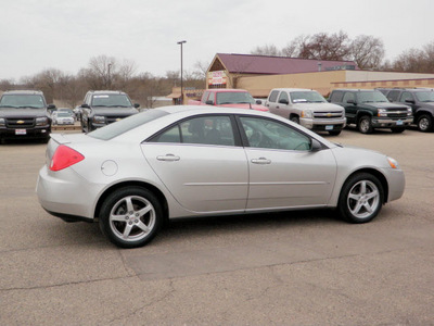 pontiac g6 2008 silver sedan gasoline 6 cylinders front wheel drive automatic 55318