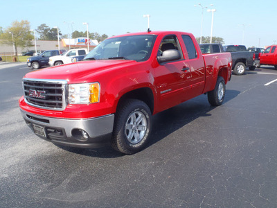 gmc sierra 1500 2011 red sle flex fuel 8 cylinders 4 wheel drive automatic with overdrive 28557