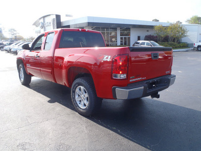 gmc sierra 1500 2011 red sle flex fuel 8 cylinders 4 wheel drive automatic with overdrive 28557