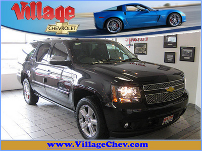 chevrolet suburban 2011 black suv ltz 1500 flex fuel 8 cylinders 4 wheel drive automatic with overdrive 55391