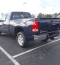 gmc sierra 1500 2011 blue pickup truck sle flex fuel 8 cylinders 2 wheel drive automatic with overdrive 28557