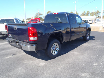 gmc sierra 1500 2011 blue pickup truck sl flex fuel 8 cylinders 2 wheel drive automatic with overdrive 28557