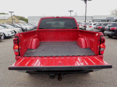 chevrolet silverado 1500 2005 red pickup truck ext 4x4 gasoline 8 cylinders 4 wheel drive automatic 55318