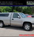 chevrolet silverado 1500 2003 pewter pickup truck rc ls 4x4 gasoline 8 cylinders 4 wheel drive automatic 55318