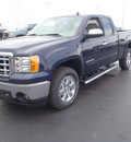gmc sierra 1500 2011 black pickup truck sle flex fuel 8 cylinders 2 wheel drive automatic with overdrive 28557