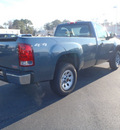 gmc sierra 1500 2011 gray work truck gasoline 6 cylinders 4 wheel drive automatic with overdrive 28557