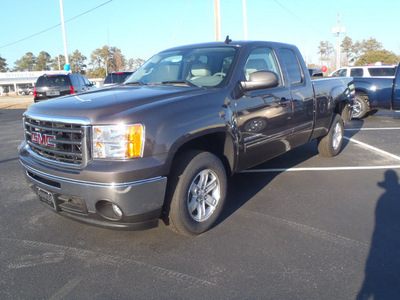 gmc sierra 1500 2011 gray pickup truck sle flex fuel 8 cylinders 2 wheel drive automatic with overdrive 28557