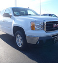 gmc sierra 1500 2011 white sle flex fuel 8 cylinders 2 wheel drive automatic with overdrive 28557