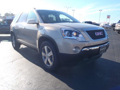 gmc acadia 2011 gold suv slt 2 gasoline 6 cylinders front wheel drive automatic 28557