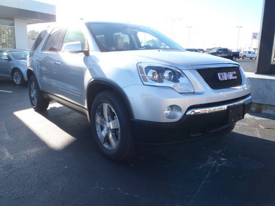 gmc acadia 2011 silver suv slt 2 gasoline 6 cylinders front wheel drive automatic 28557
