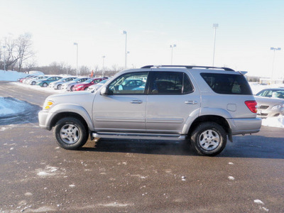 toyota sequoia 2001 silver suv ltd 4wd gasoline 8 cylinders dohc 4 wheel drive automatic 56001